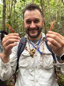 Professor da UFSC, Elisandro Ricardo Drechsler-Santos fez parte da expedição que encontrou a tarântula infectada.