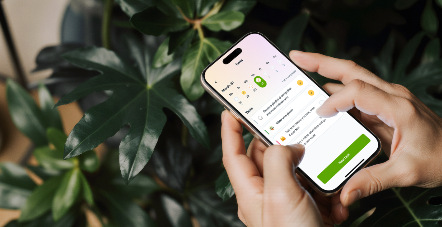 The Liven App ajuda você a ser mais gentil consigo mesmo