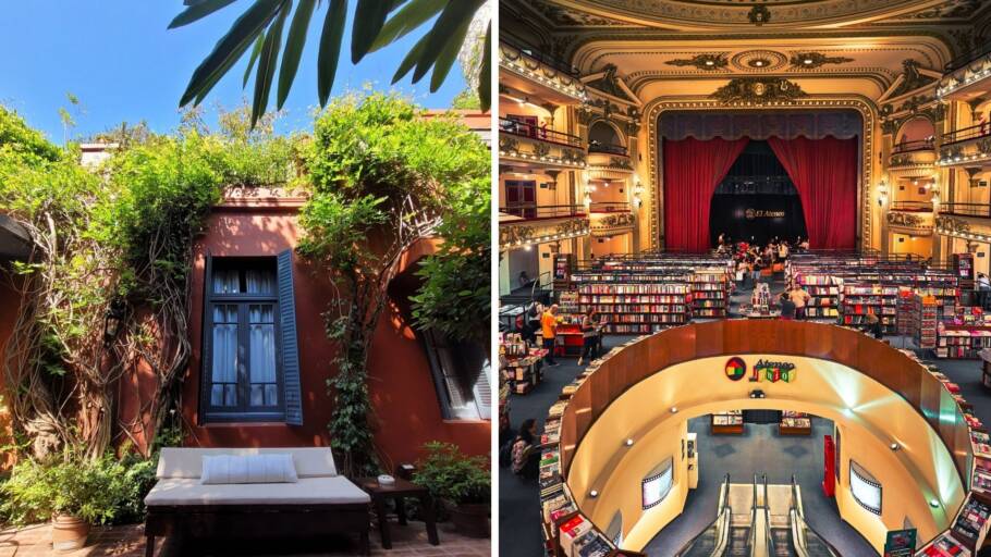 Buenos Aires é classificada como uma cidade onde as livrarias definem a identidade local