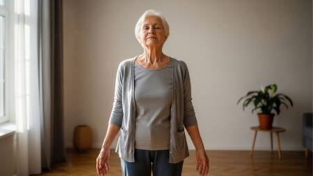 A postura correta pode reduzir dores nas costas e pescoço aos 60 anos