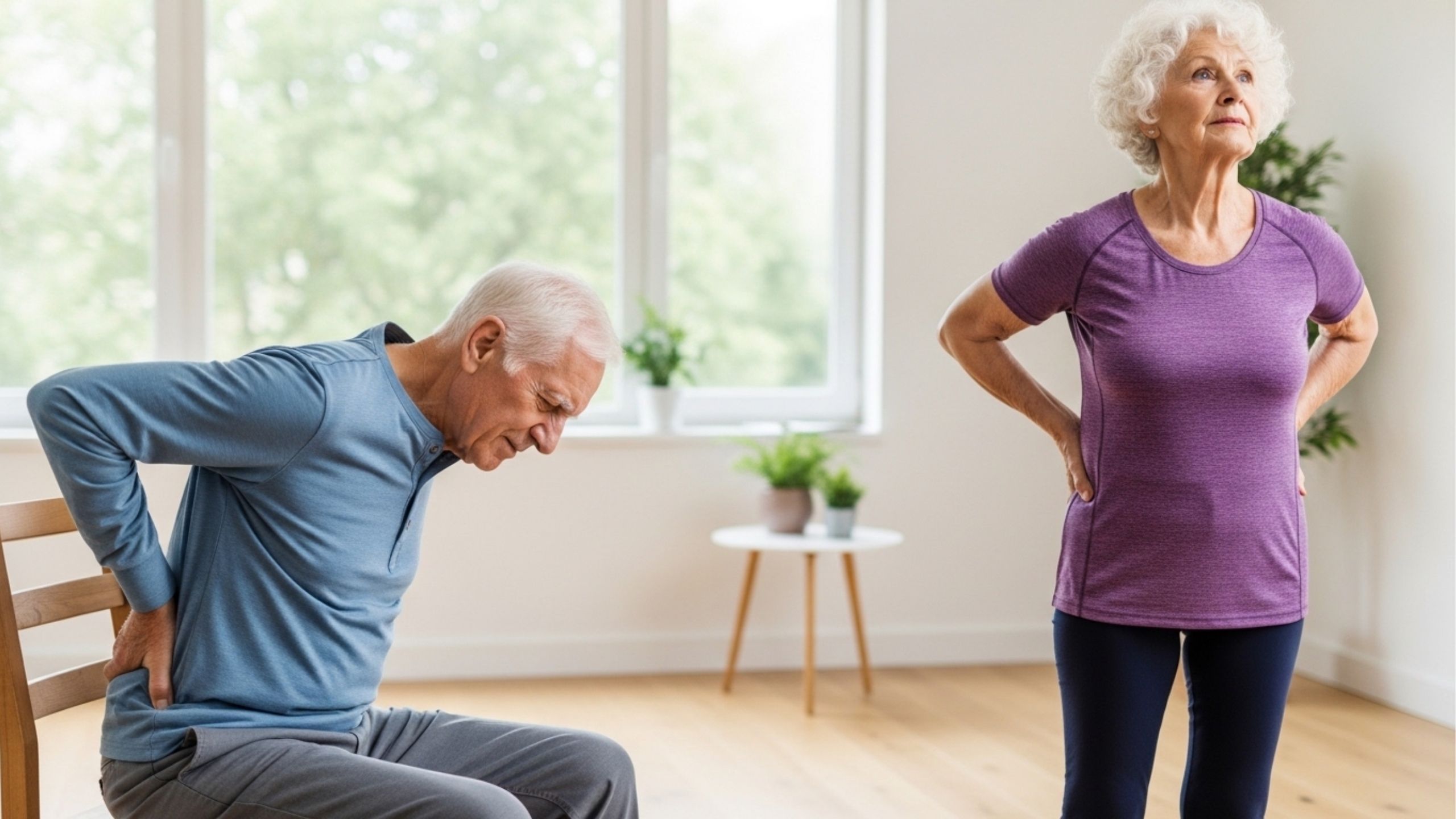 Uma rotina de cinco minutos em pé pode melhorar a postura em pessoas com 60 anos ou mais, segundo um especialista
