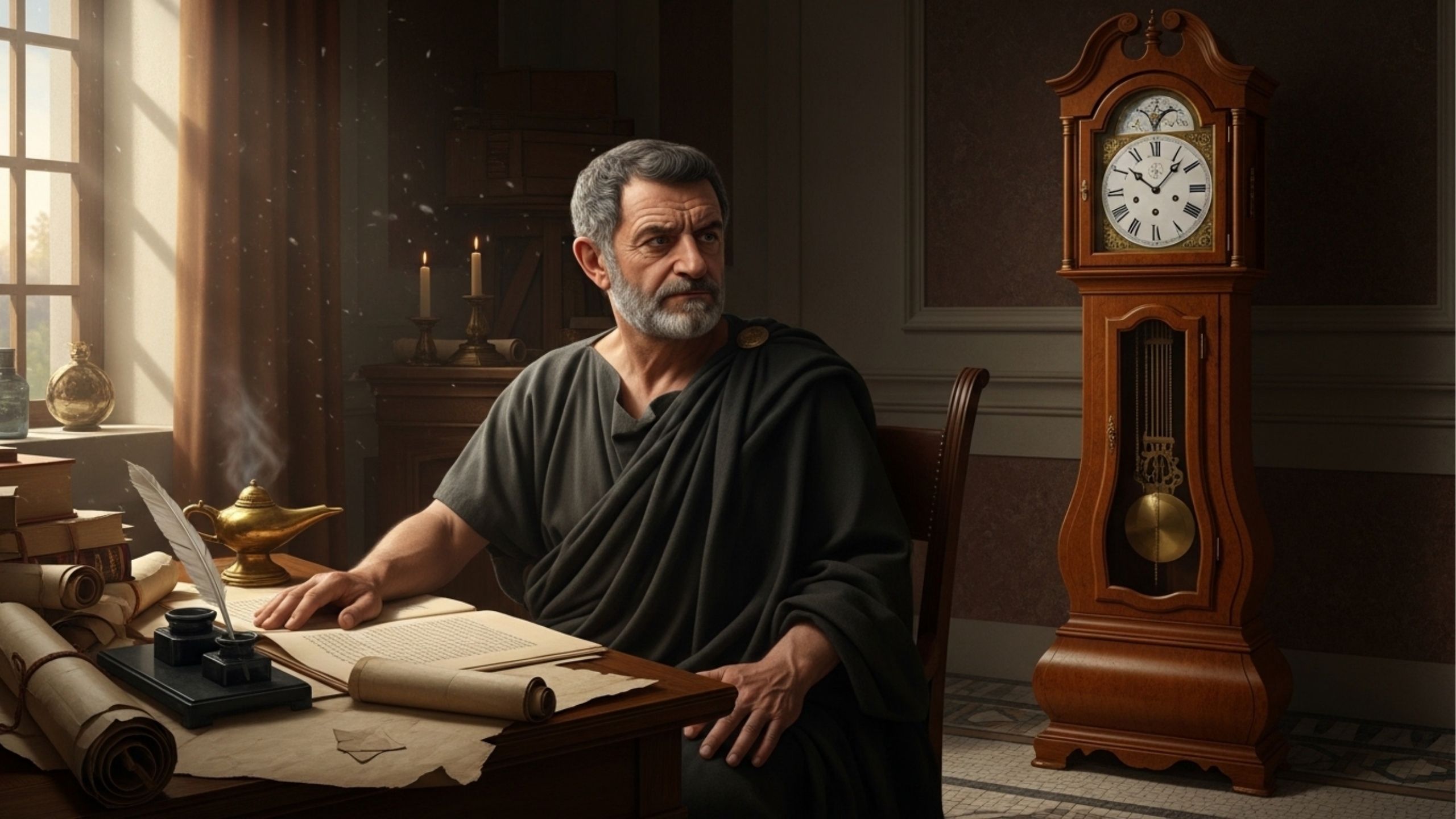 Sêneca, filósofo estoico, disse: “Não é que temos pouco tempo, mas desperdiçamos muito”