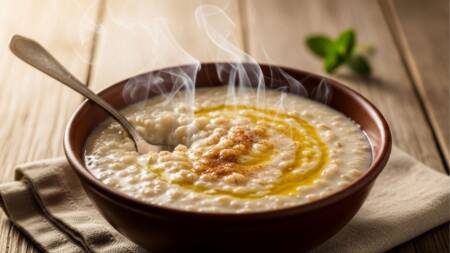 O mingau de cevada é tradicional na Finlândia