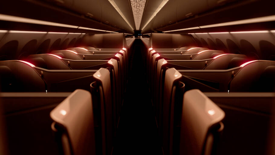 Companhia terá novas aeronaves com cabine Premium Business com assentos totalmente reclináveis