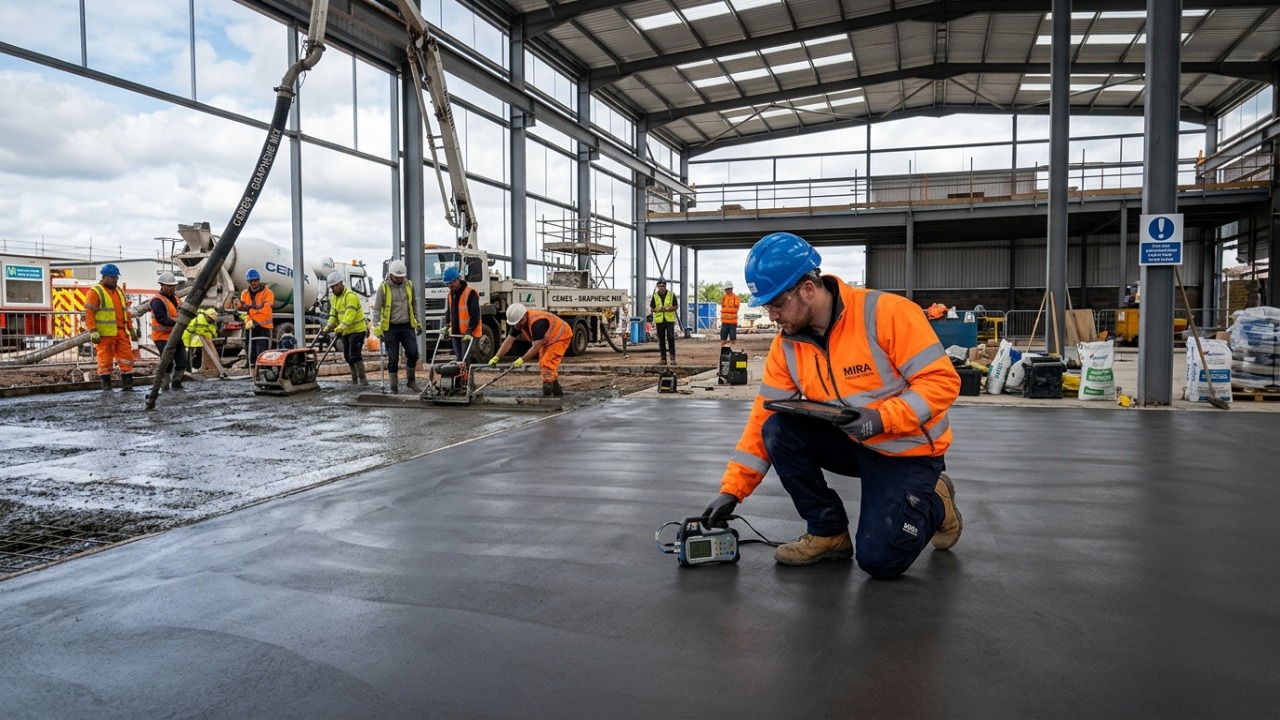 Embora promissor para pavimentação e economia de recursos, o concreto com grafeno ainda enfrenta desafios de padronização e limitações estruturais em vigas suspensas.