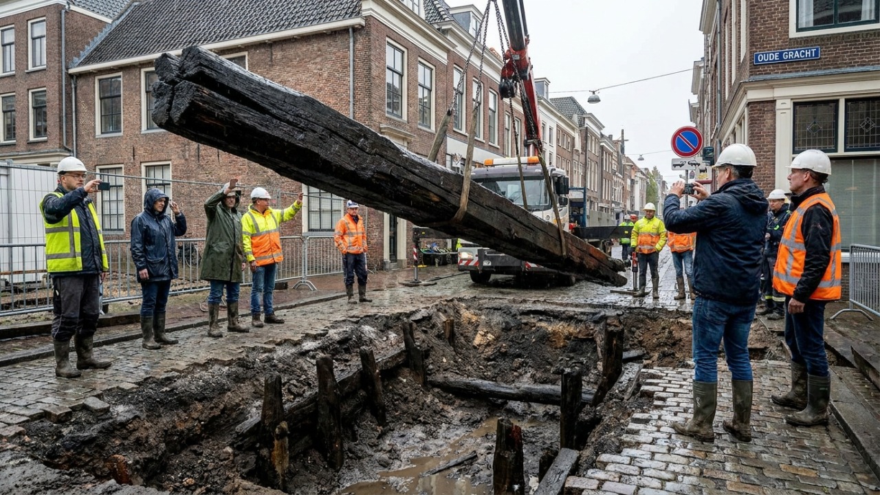 Descoberta arqueológica em Wijk bij Duurstede promete desvendar antigas rotas comerciais europeias.