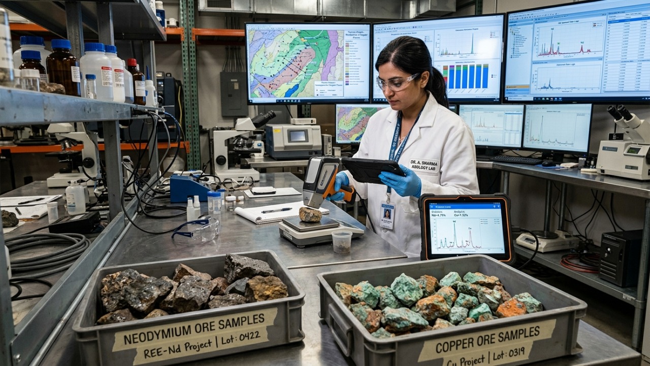 A modernização dos dados geológicos acelera a exploração e o processamento de matérias-primas tecnológicas no país.