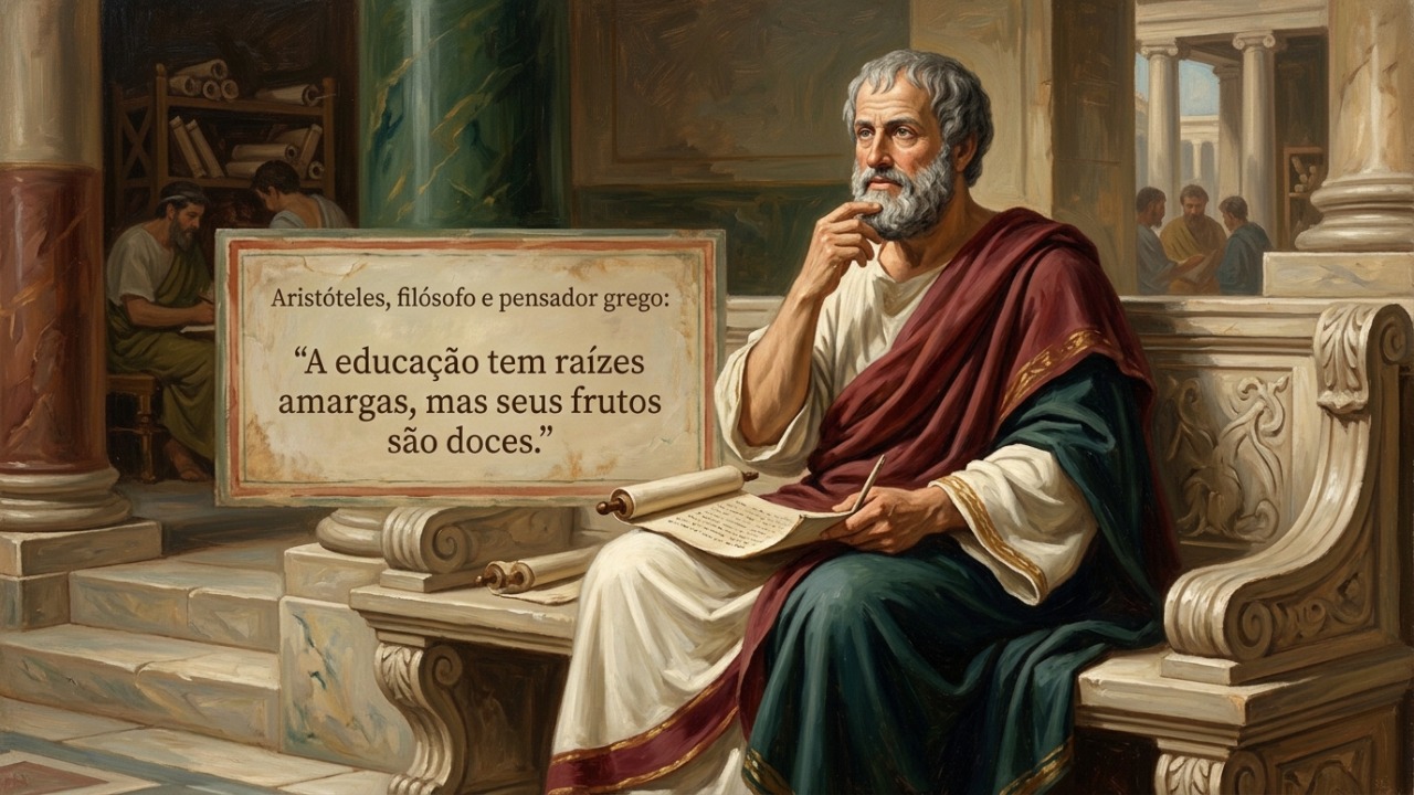 O esforço diário nos estudos é o único caminho para alcançar a estabilidade e o sucesso profissional.