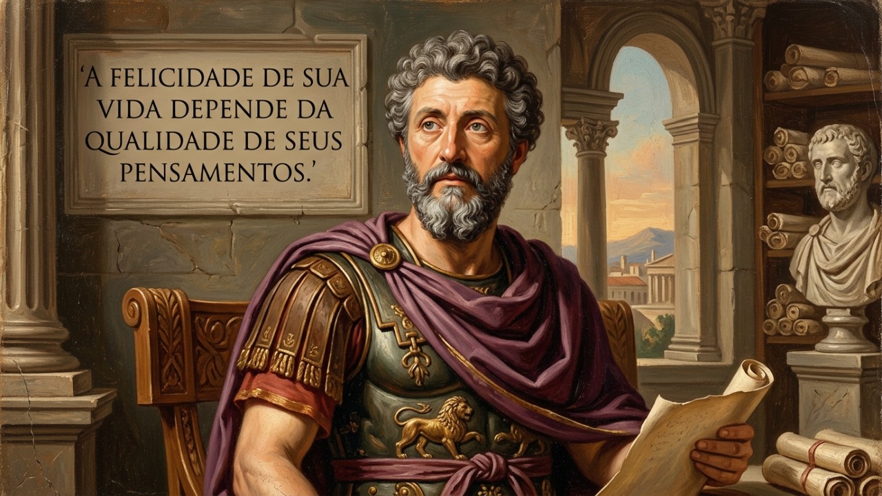 A qualidade dos seus pensamentos define a felicidade da sua vida.