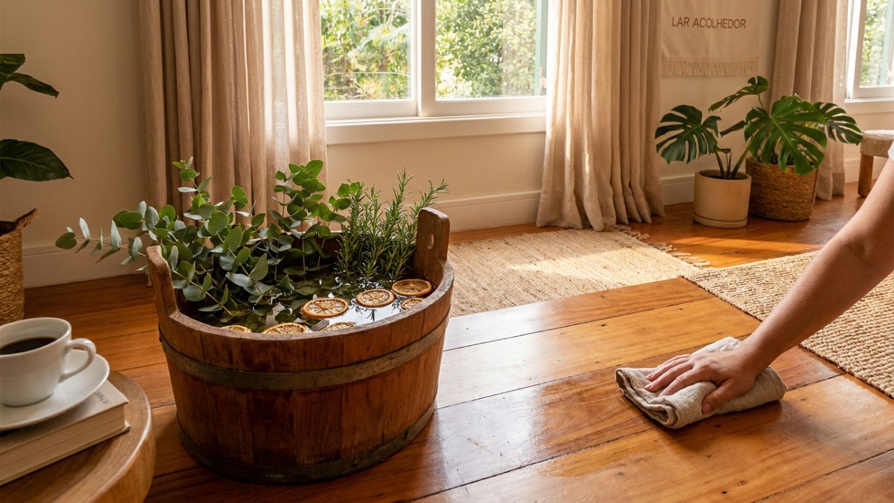 Ervas aromáticas transformam a limpeza da casa em uma experiência mais agradável.