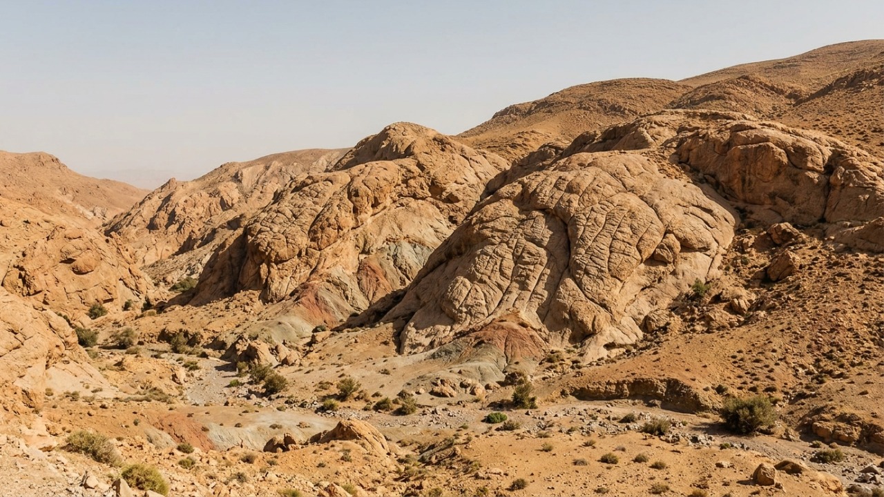Estruturas geológicas no Marrocos comprovam a existência de vida quimiossintética em ambientes abissais há milhões de anos.