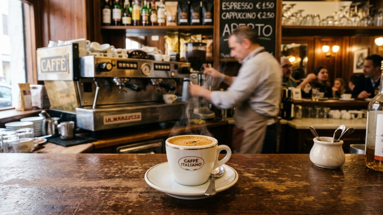 O consumo do café na sua forma original revela a verdadeira essência da torra artesanal italiana.