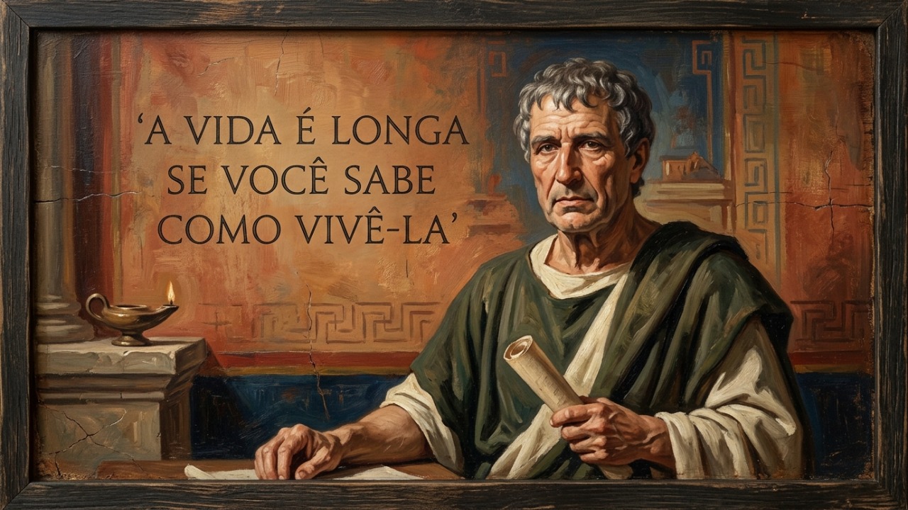 Sêneca ensina que a duração da vida depende da forma como escolhemos vivê-la.
