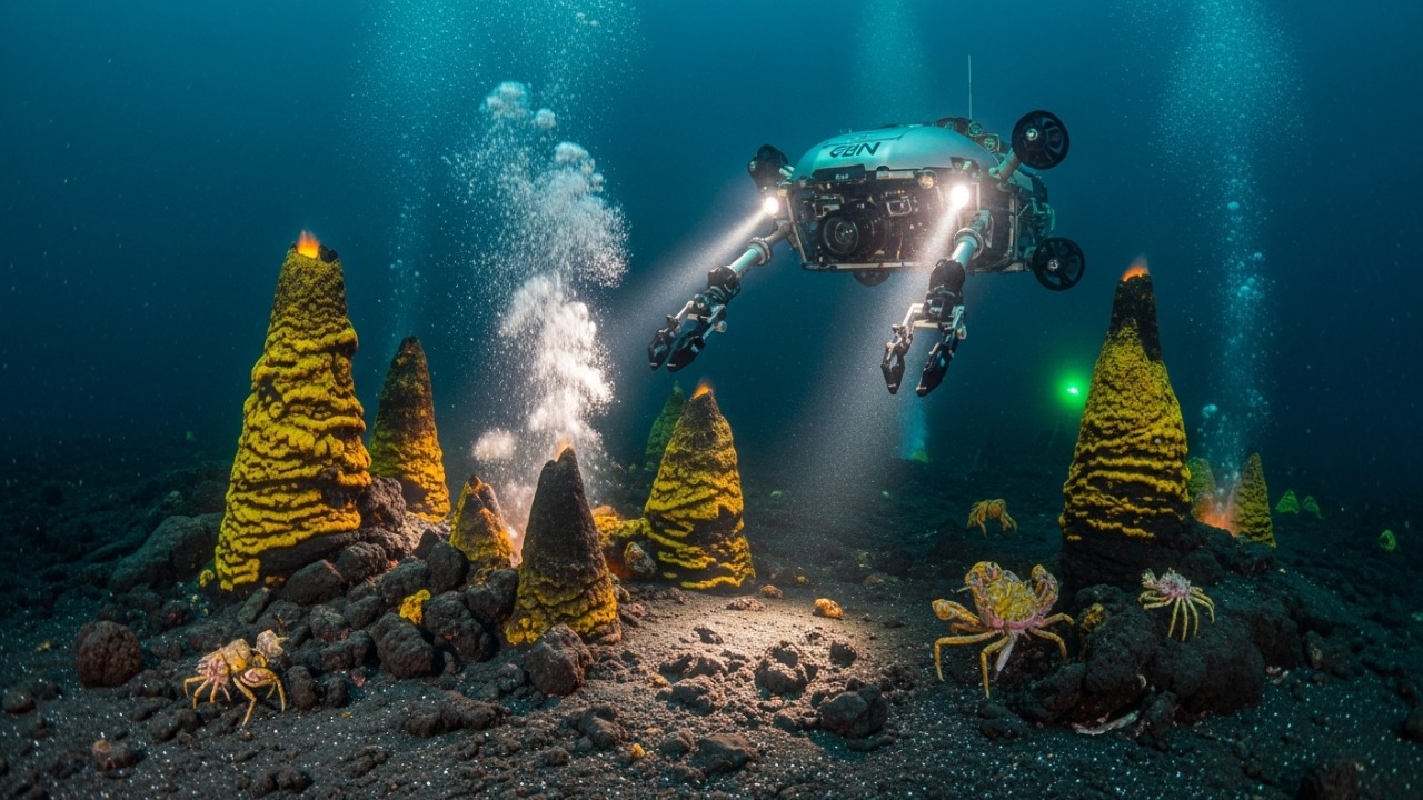 O ouro oceânico existe tanto na forma diluída, em concentrações ínfimas, quanto em depósitos sólidos no leito marinho, sendo este último alvo de intensos debates ambientais.