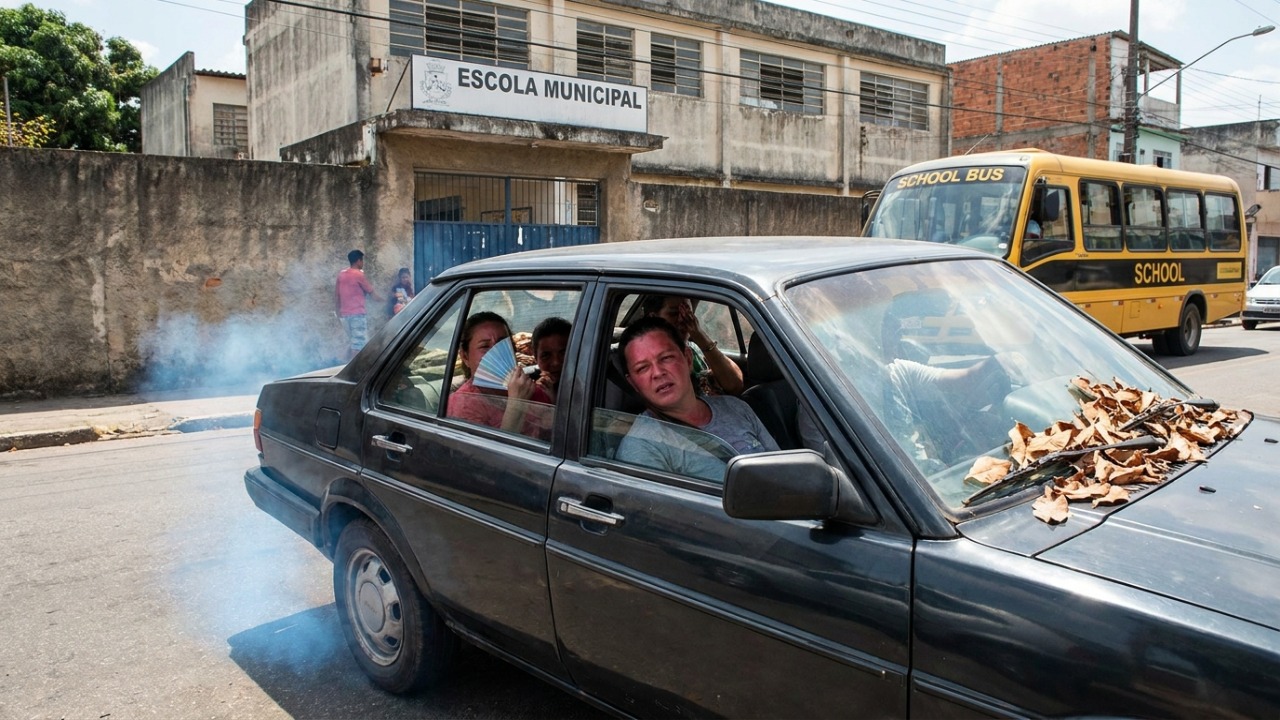 O acúmulo de folhas e umidade na região da churrasqueira é o principal responsável pelo forte odor de mofo no ar condicionado automotivo.