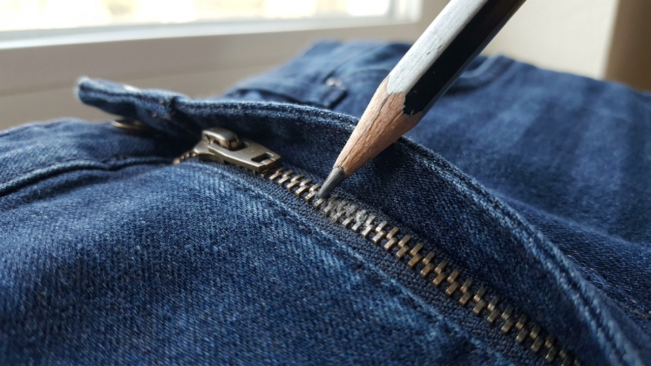 Aprenda técnicas simples para destravar o zíper da sua roupa sem danificar o tecido.