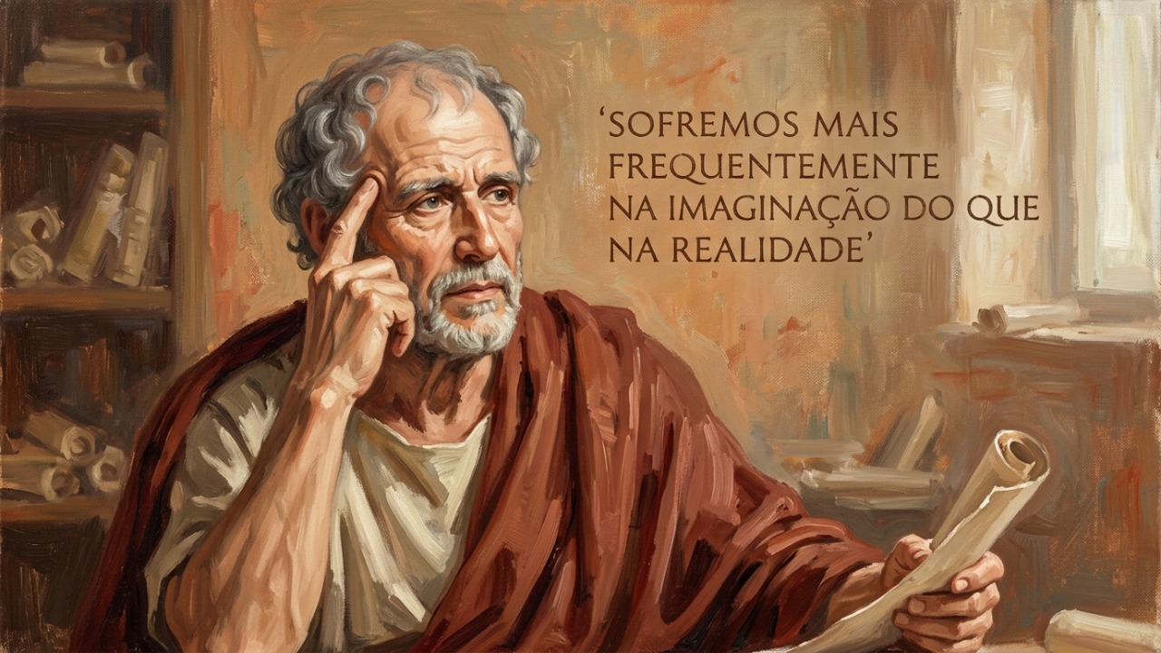 A mente humana tende a criar sofrimentos maiores do que aqueles que efetivamente vivenciamos.
