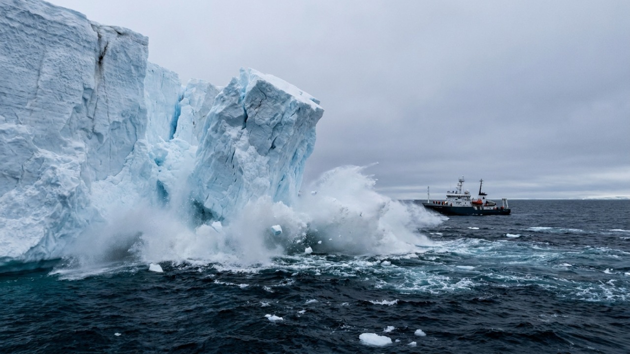 Dados científicos confirmam que o volume de gelo derretido na região polar cresceu seis vezes nas últimas três décadas.