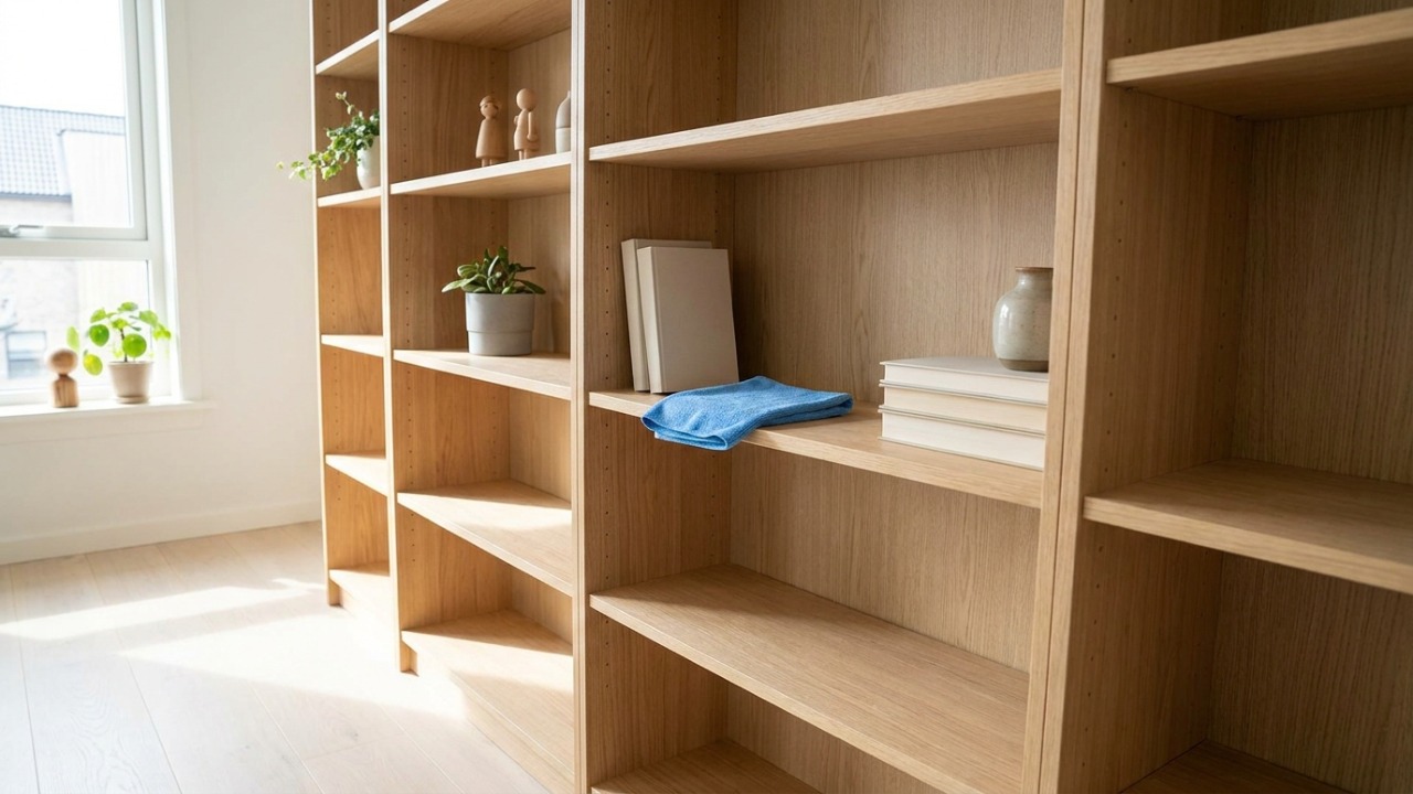 O método nórdico de limpeza proporciona ambientes minimalistas e livres de poeira.