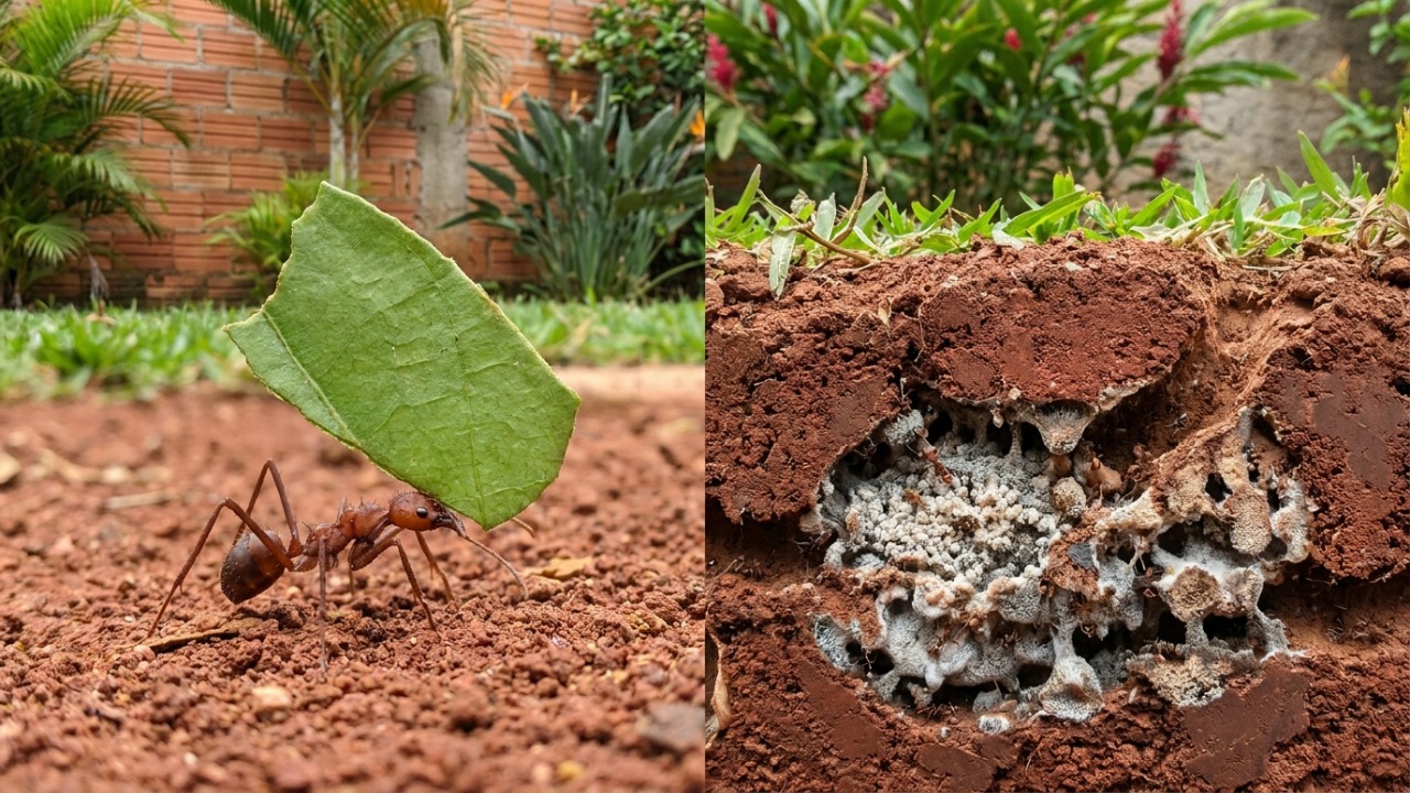 A grande realidade por trás dessa incansável rotina doméstica envolve uma parceria biológica fascinante.