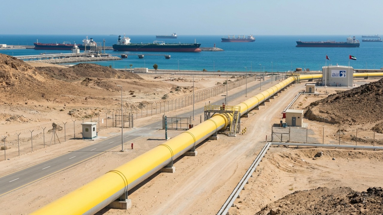 O novo projeto de dutos em Fujairah visa garantir a segurança no escoamento de petróleo e fortalecer a soberania comercial.