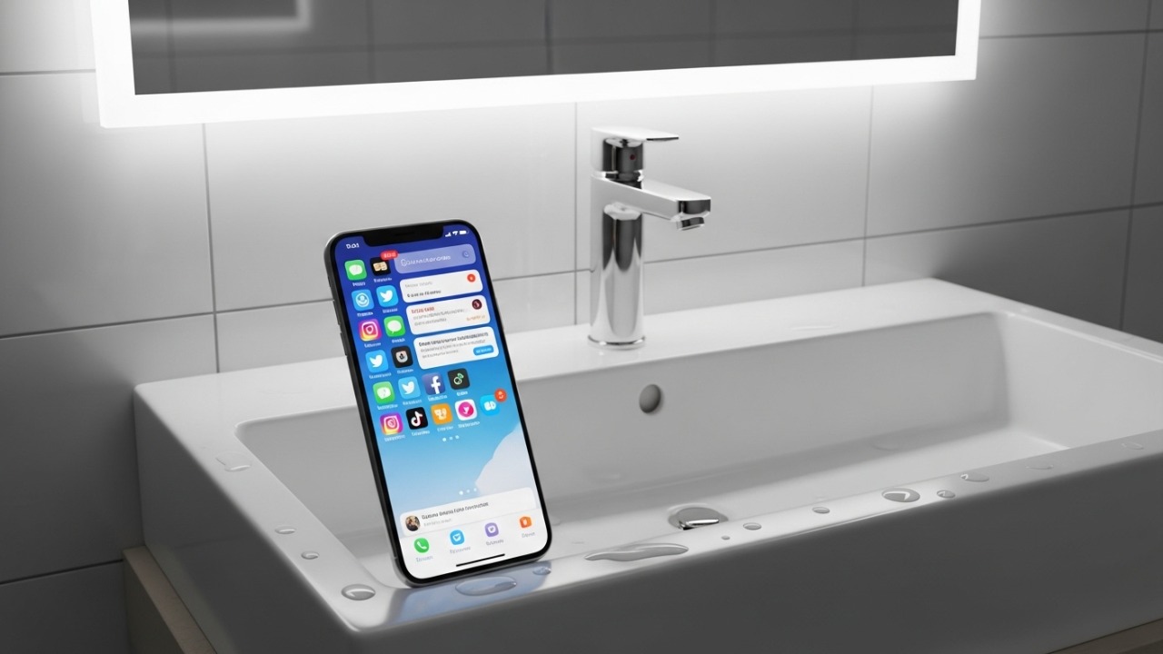 A dependência de estímulos digitais transforma momentos de privacidade em extensões do ambiente conectado.