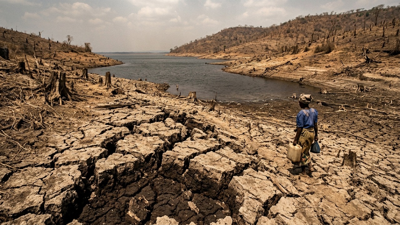 Lagos tropicais na bacia do rio Congo liberam toneladas de carbono antigo na atmosfera.