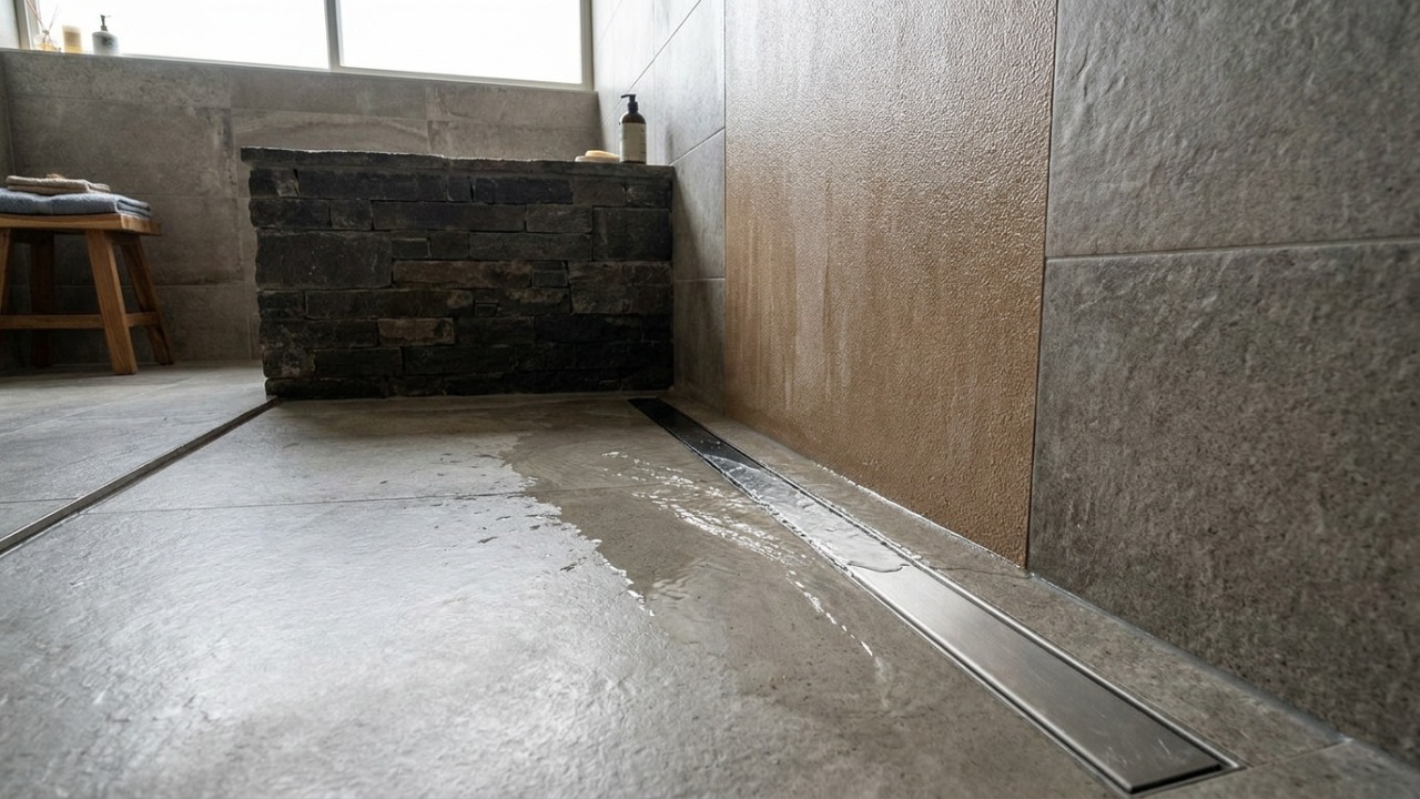 Apostar em um banheiro sem box facilita a manutenção diária e valoriza a estética do imóvel.
