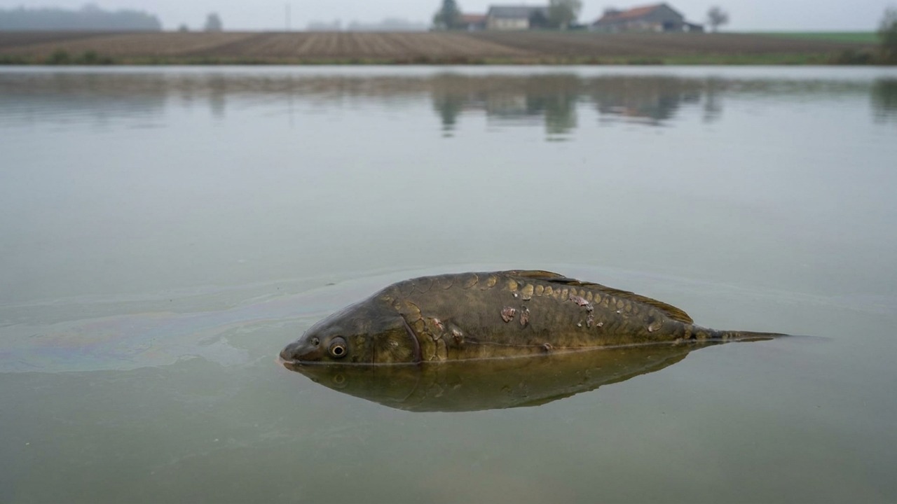 O envelhecimento precoce de populações de peixes expostas a pesticidas ameaça o equilíbrio dos ecossistemas.