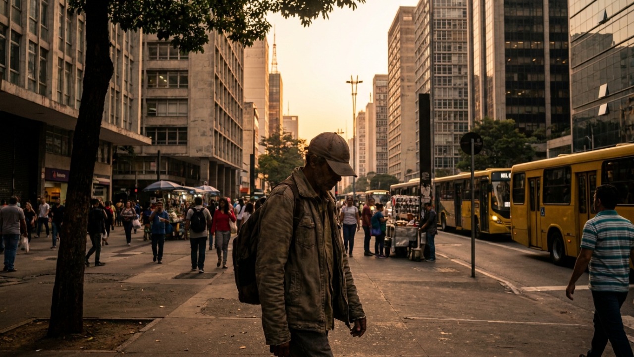 O hábito de caminhar olhando para o chão revela mecanismos de introspecção e defesa psicológica.