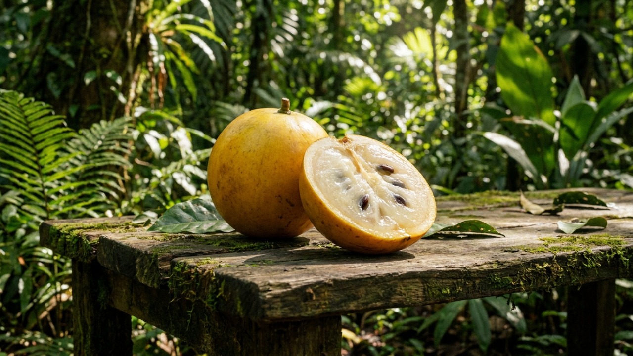 A fruta amazônica que tem cor de sol e sabor de creme de leite com manga