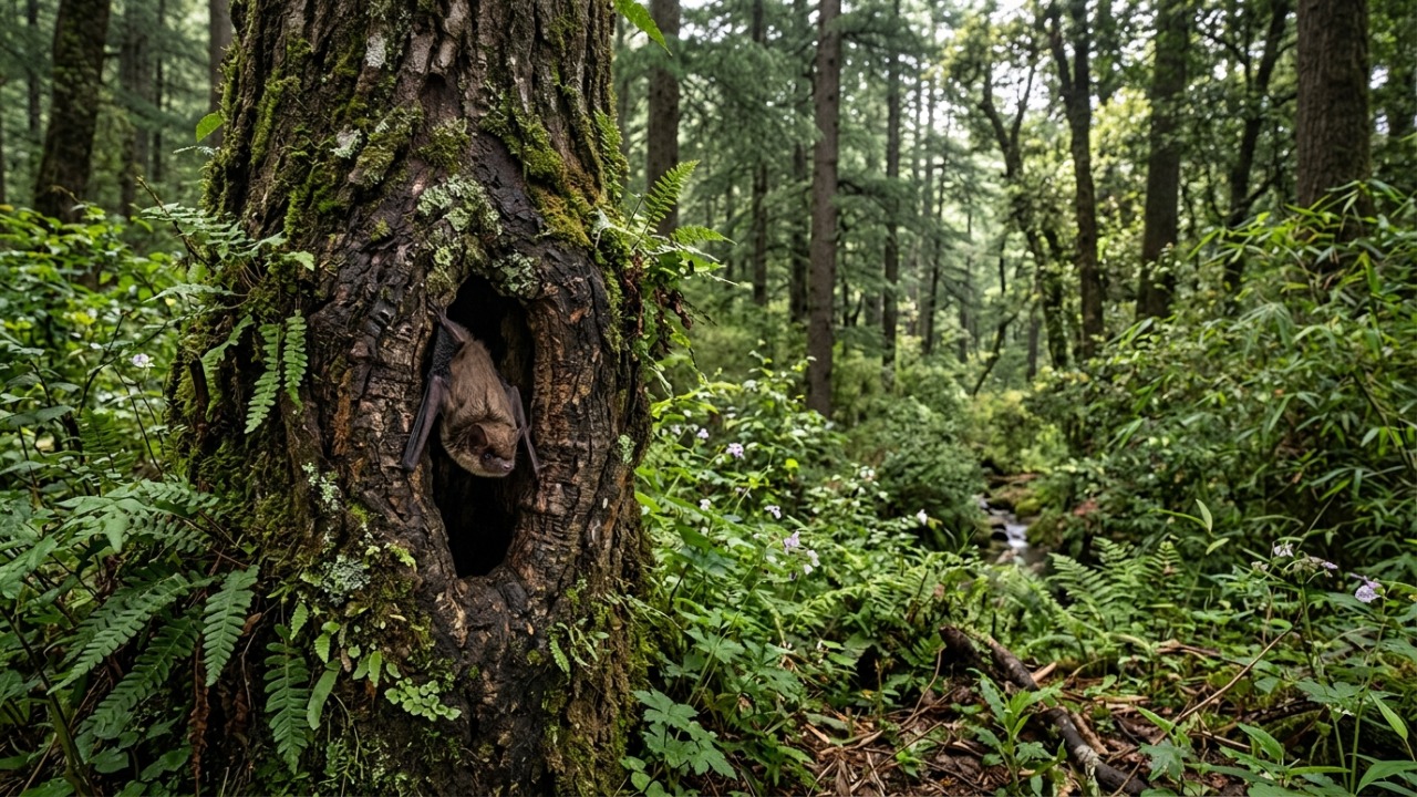 A descoberta do morcego Myotis himalaicus revela segredos sobre a rica biodiversidade das montanhas asiáticas.