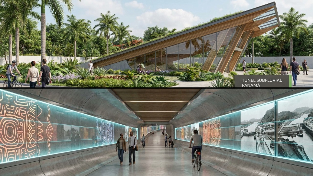 Prefeitura da Cidade do Panamá idealiza passagem subterrânea para conectar comunidades e reduzir o isolamento geográfico.