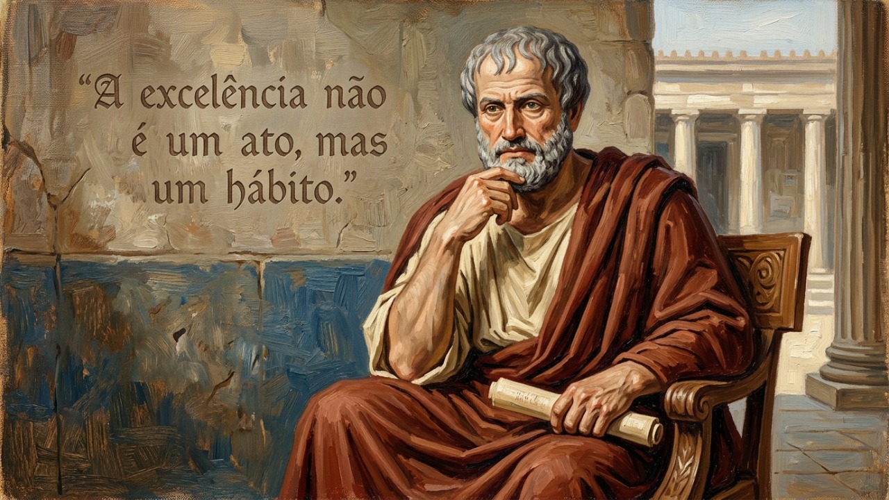 A excelência torna-se parte de nossa natureza através da repetição constante de bons hábitos.