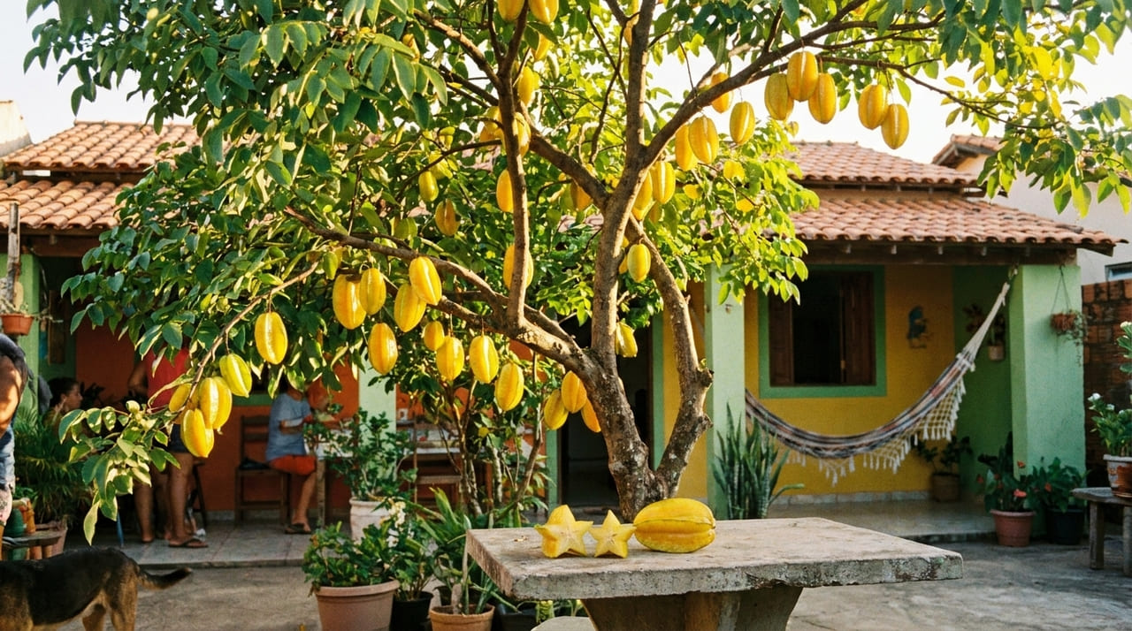 A fruta tropical que tem cor de pôr do sol e sabor de sobremesa e que cresce nos quintais brasileiros com baixa manutenção