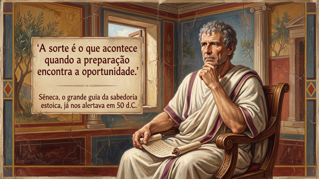 A preparação é o fator determinante para transformar a oportunidade em sucesso.