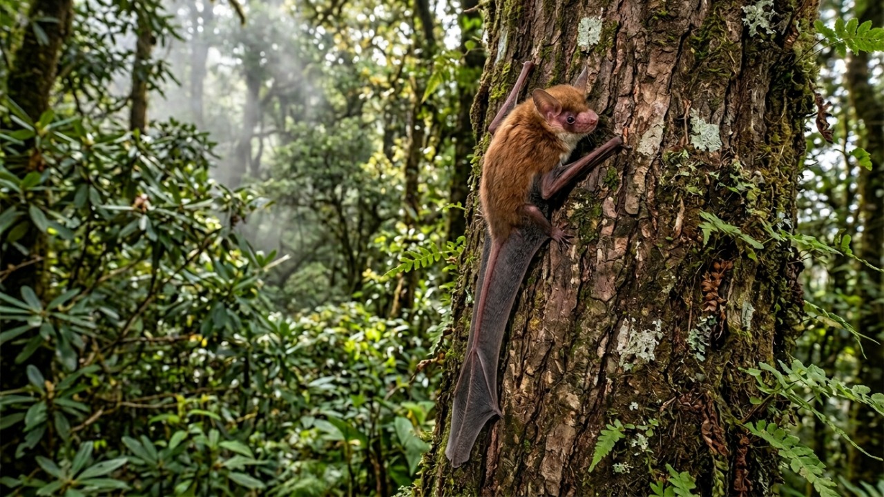 Pesquisadores identificam nova espécie de morcego nas florestas de altitude do Himalaia Ocidental.