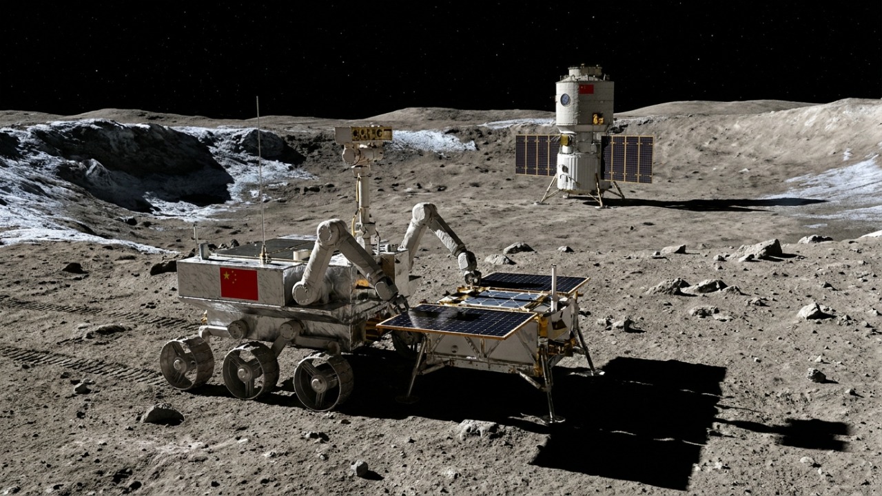 A nova tecnologia robótica chinesa visa construir fundações permanentes para futuras bases científicas na Lua.