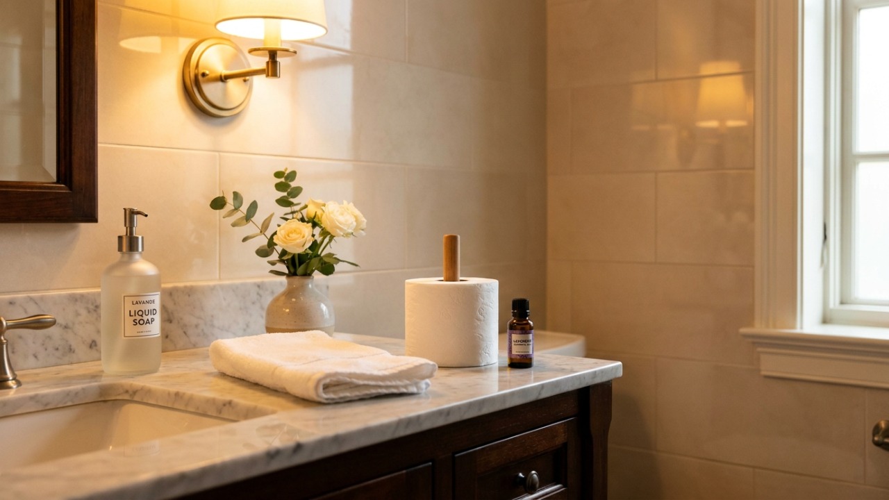 O uso de essências naturais no papel higiênico proporciona uma aromatização sutil e elegante ao ambiente.