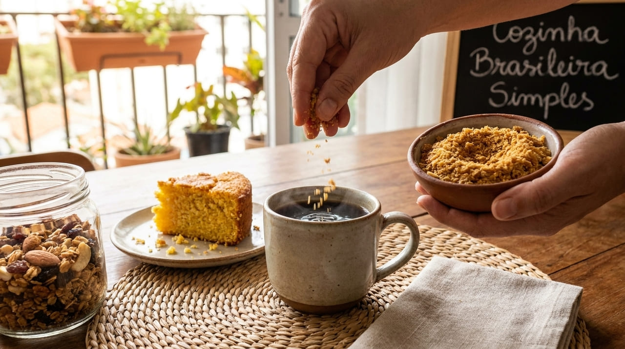 O processo tradicional de fabricação desse doce começa diretamente com a moagem da cana fresca para a extração do caldo puro.