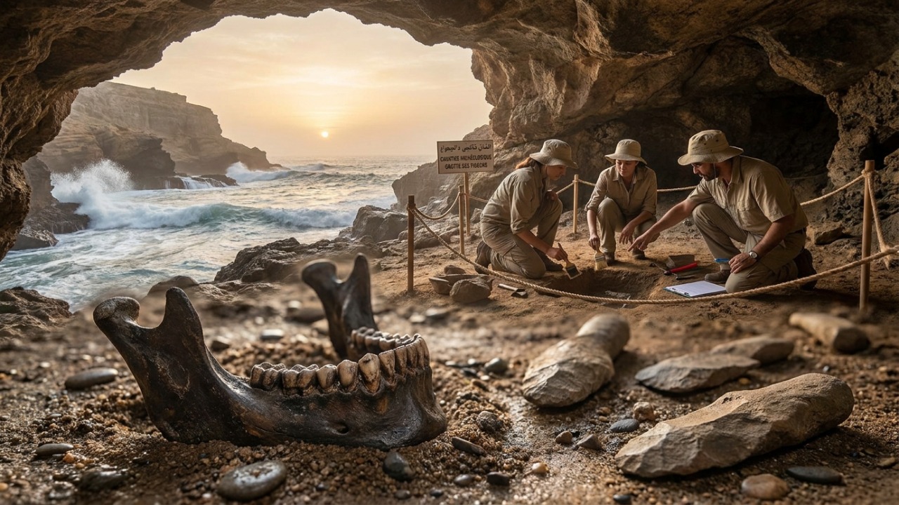 Fósseis encontrados no Marrocos revelam detalhes inéditos sobre a evolução humana.