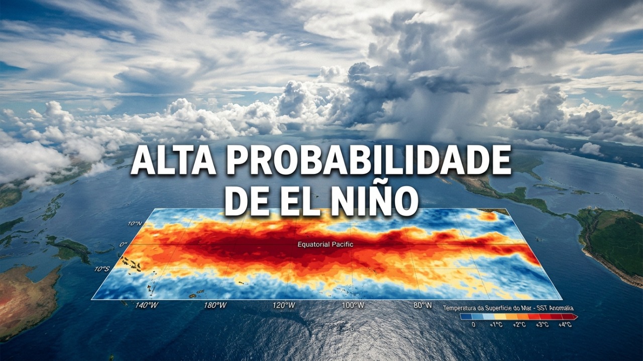 Monitoramento climático aponta que a elevação das temperaturas oceânicas pode alterar significativamente os padrões meteorológicos globais.