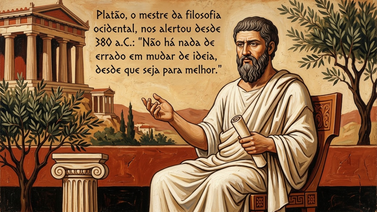 A evolução do pensamento é um passo fundamental para alcançar a sabedoria.