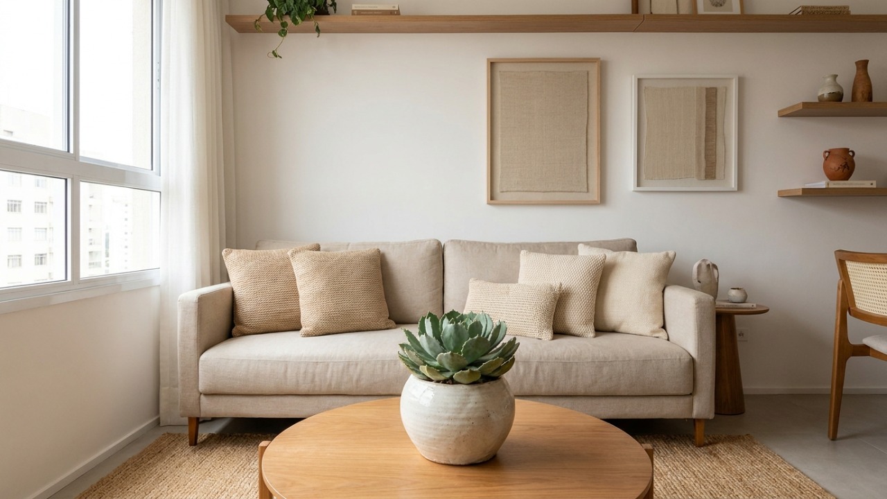 O posicionamento estratégico das plantas valoriza o design do ambiente e garante frescor ao espaço.