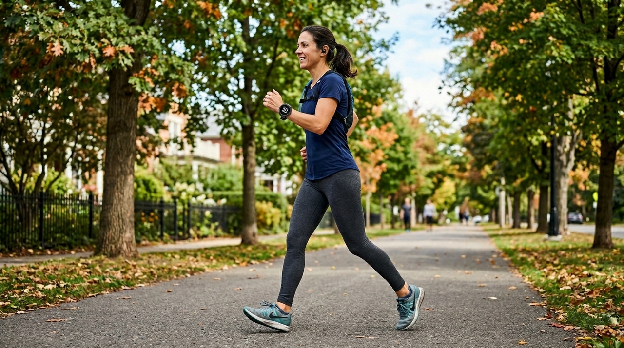 Uma caminhada a 5 km/h não parece corrida, mas também não é passeio lento olhando vitrines.
