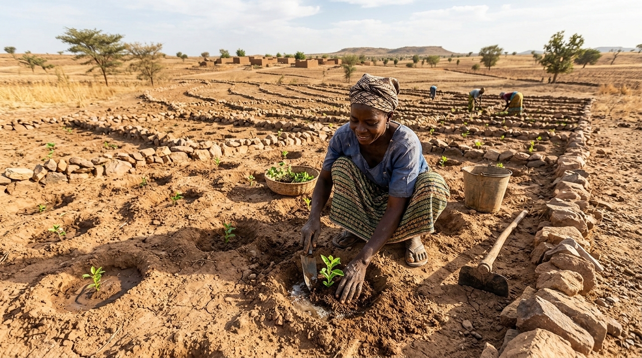 O avanço da degradação no Sahel não acontece por um único motivo.