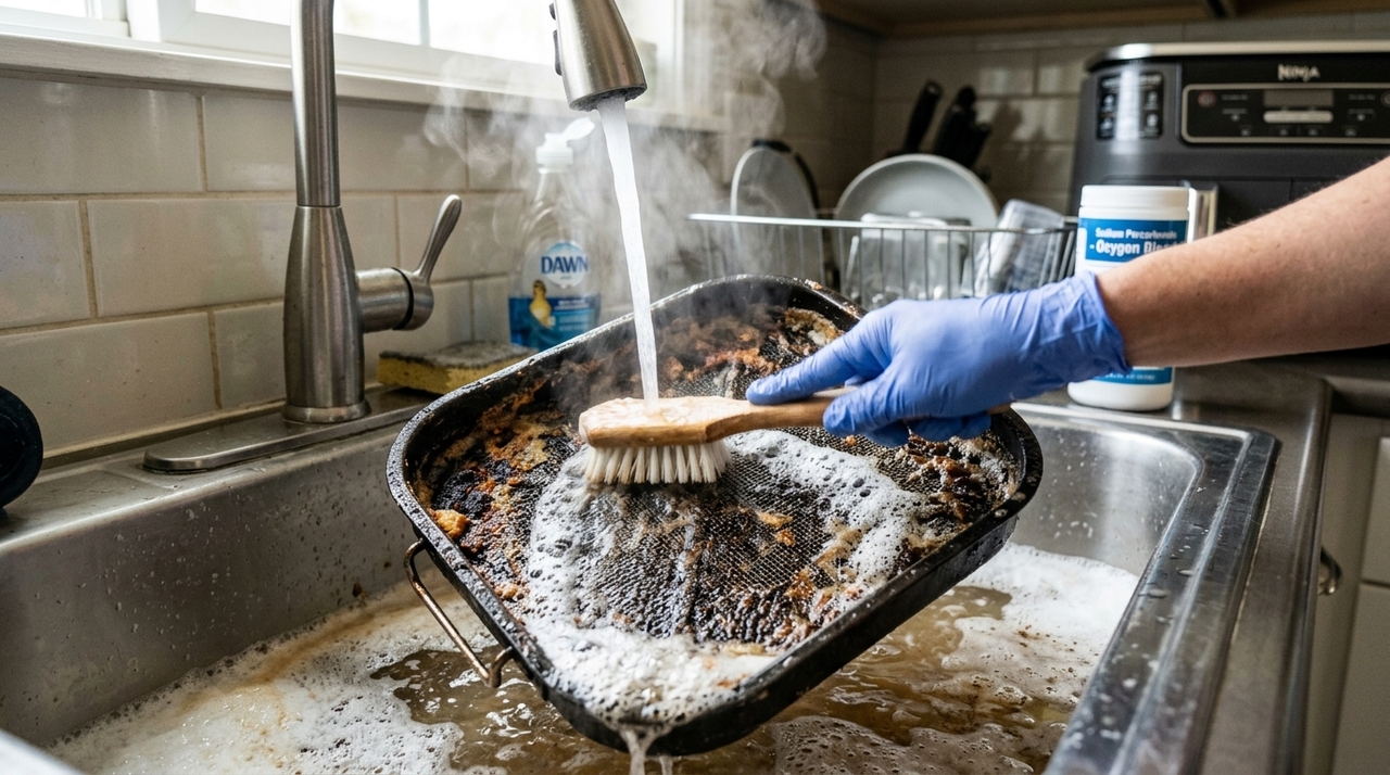O percarbonato de sódio é um composto muito usado em produtos tira-manchas e branqueadores.