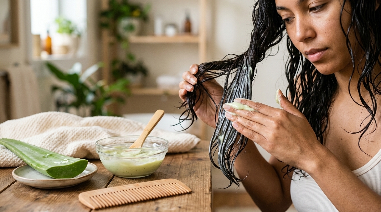 O preparo é simples, mas precisa de cuidado para evitar resíduos grossos no cabelo.
