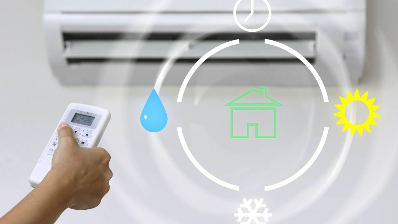 O modo quente do ar-condicionado pode gastar menos energia com ajustes simples e temperatura correta nos dias frios.