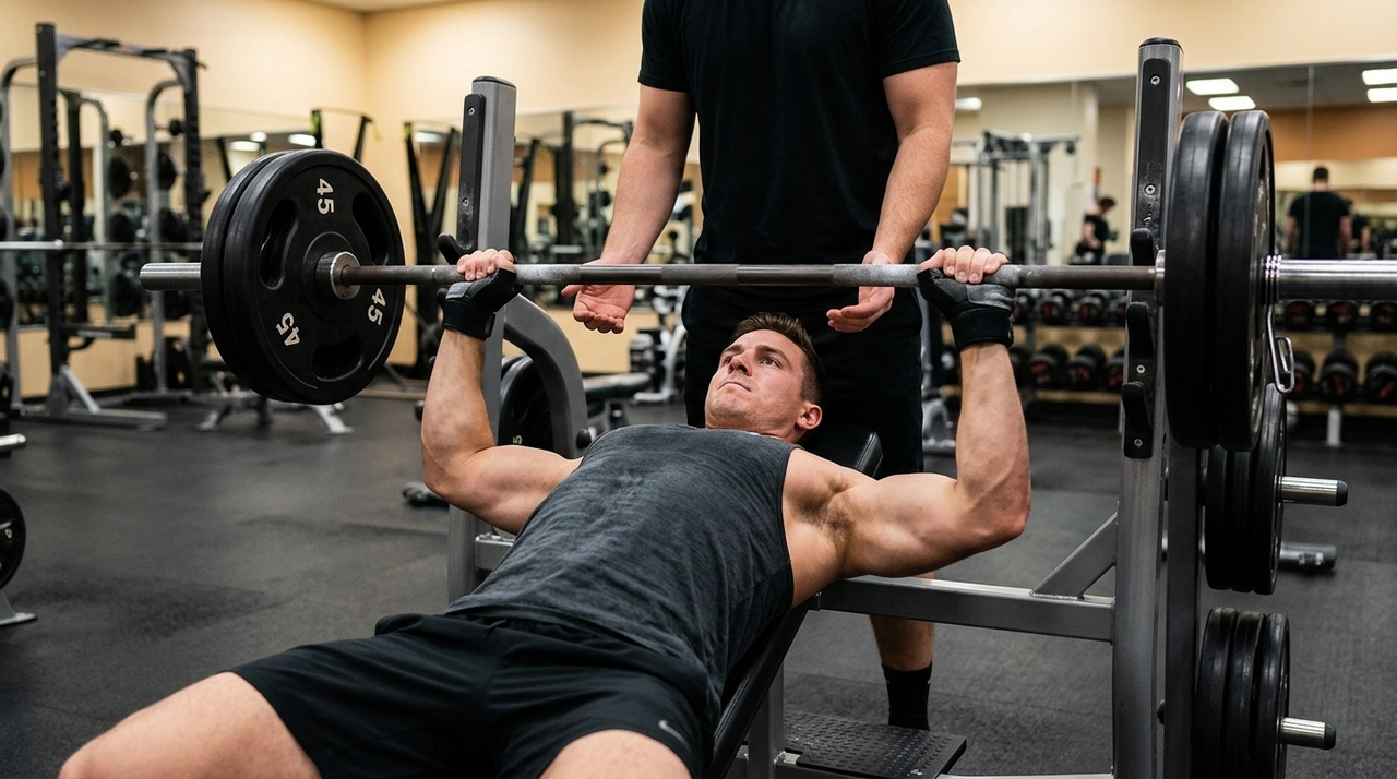 Especialistas em treinamento de força costumam recomendar ritmo controlado, principalmente para quem busca hipertrofia muscular.